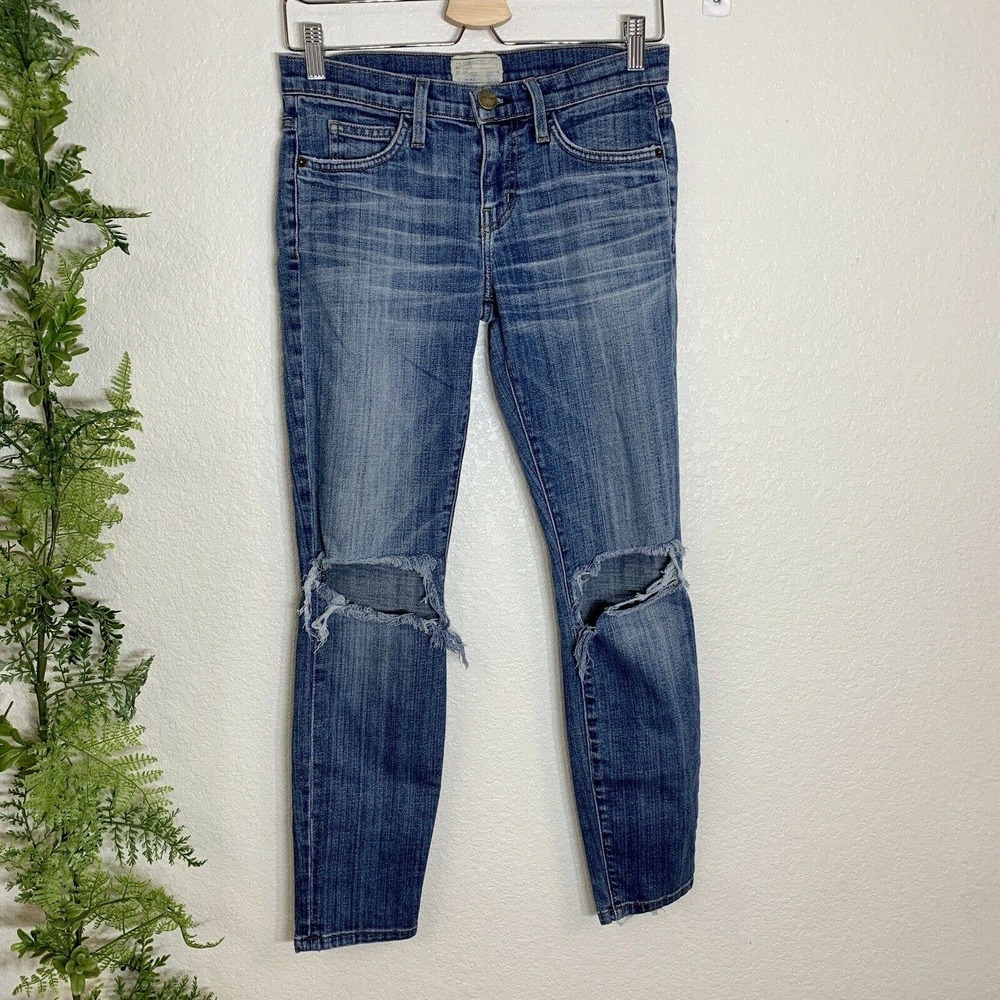 🌳 Current Elliott The Stiletto Skinny Jeans 26